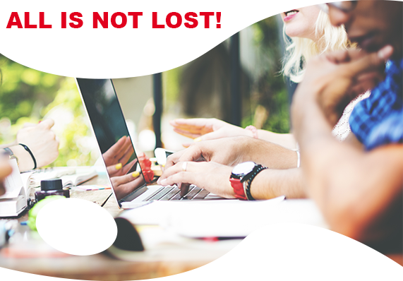 All is not lost!